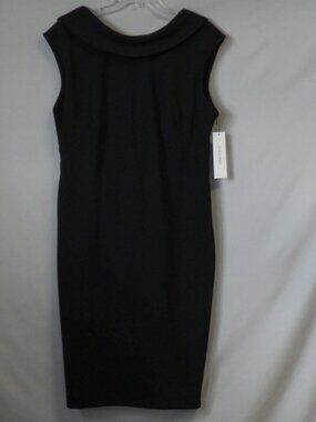 Calvin Klein Black Sheath Dress NWT